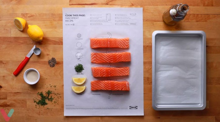 IKEA پوستر دستور غذای