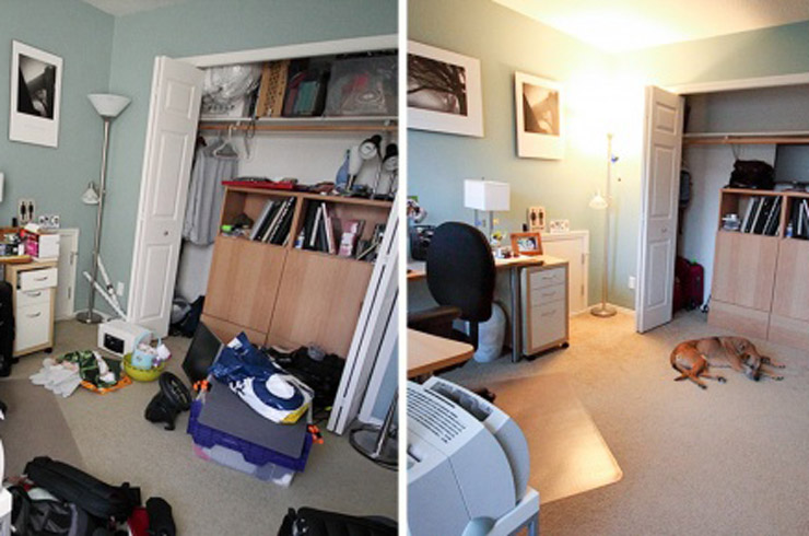 معجزه مرتب کردن خانه