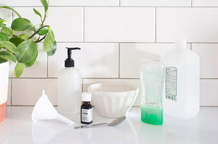 ساخت مایع ضدعفونی کننده دست