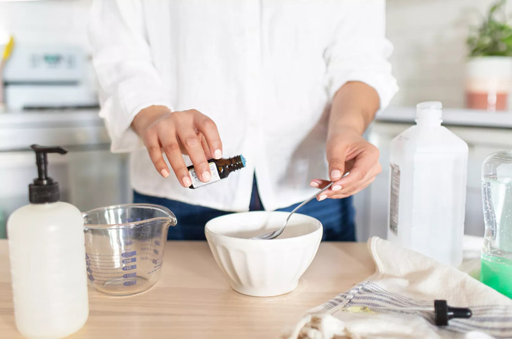 ساخت مایع ضدعفونی کننده دست