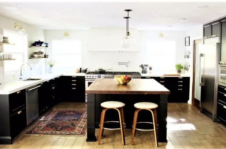 چیدمان و طراحی آشپزخانه کوچک