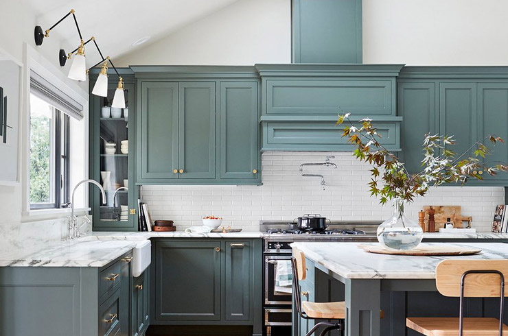 بهترین رنگ برای کابینت آشپزخانه