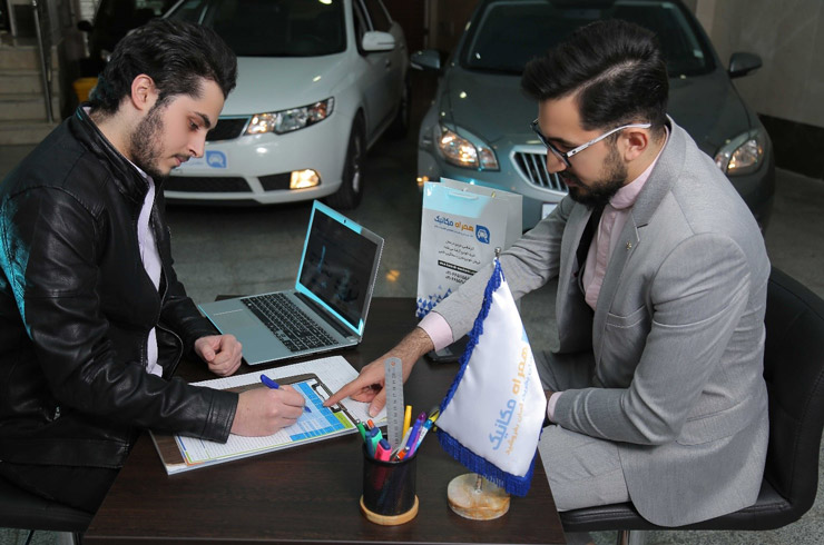 فروش ماشین همراه مکانیک