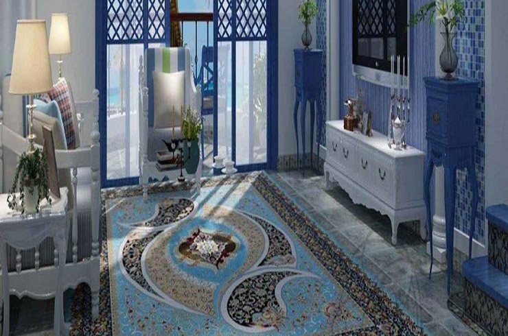 نحوه انتخاب رنگ فرش