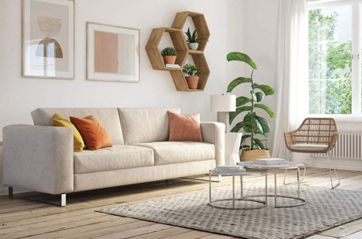 تاثیر گل و گیاه در دکوراسیون داخلی