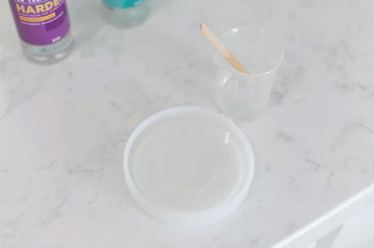 ساخت زیر لیوانی با رزین