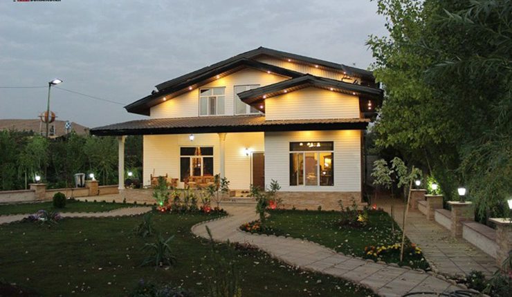 استفاده از کانکس ویلایی در باغ ها