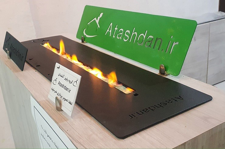 شومینه الکلی اتانولی پاییز آتشدان