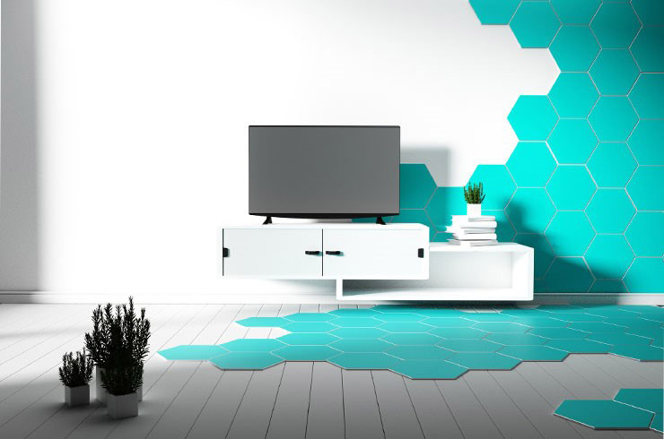 ایده هایی برای طراحی دیوار تی وی