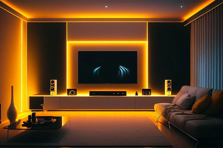 ایده هایی برای طراحی دیوار تی وی