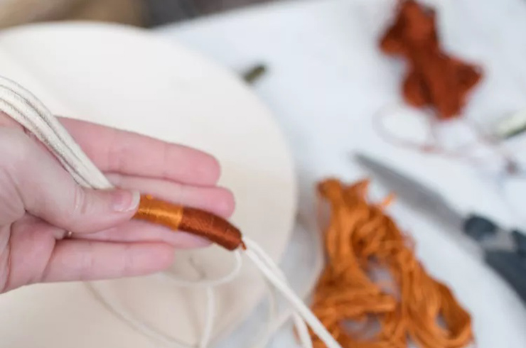 ساخت آویز گیاه