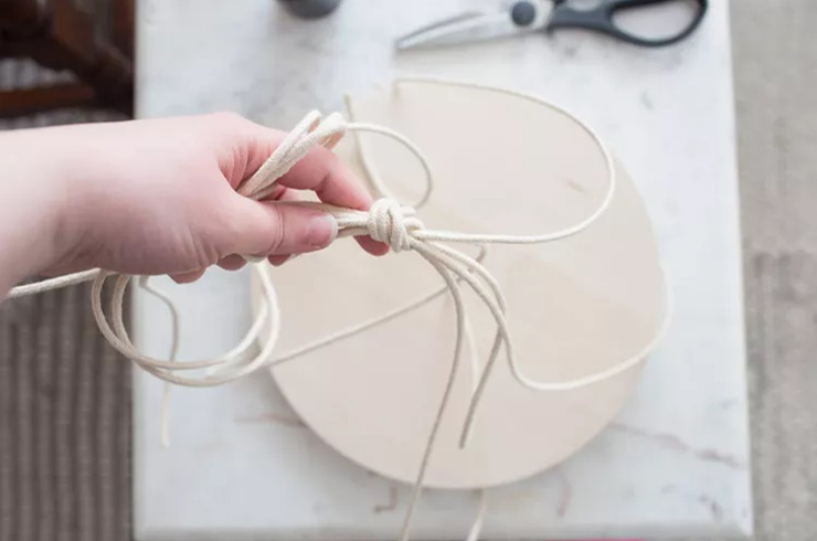 ساخت آویز گیاه