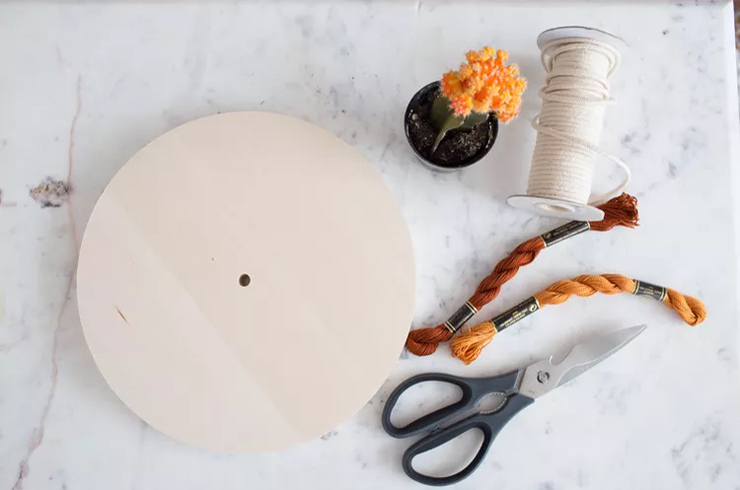 ساخت آویز گیاه 