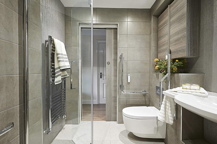 طراحی دکوراسیون حمام های مدرن و کوچک