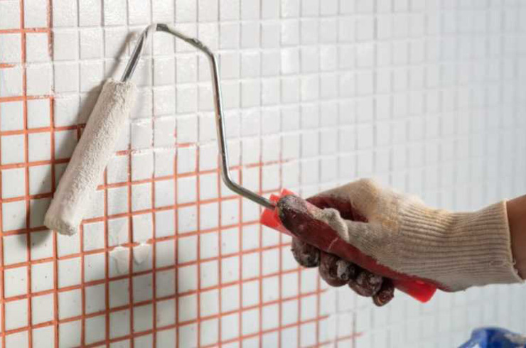 نحوه رنگ کردن کاشی و سرامیک