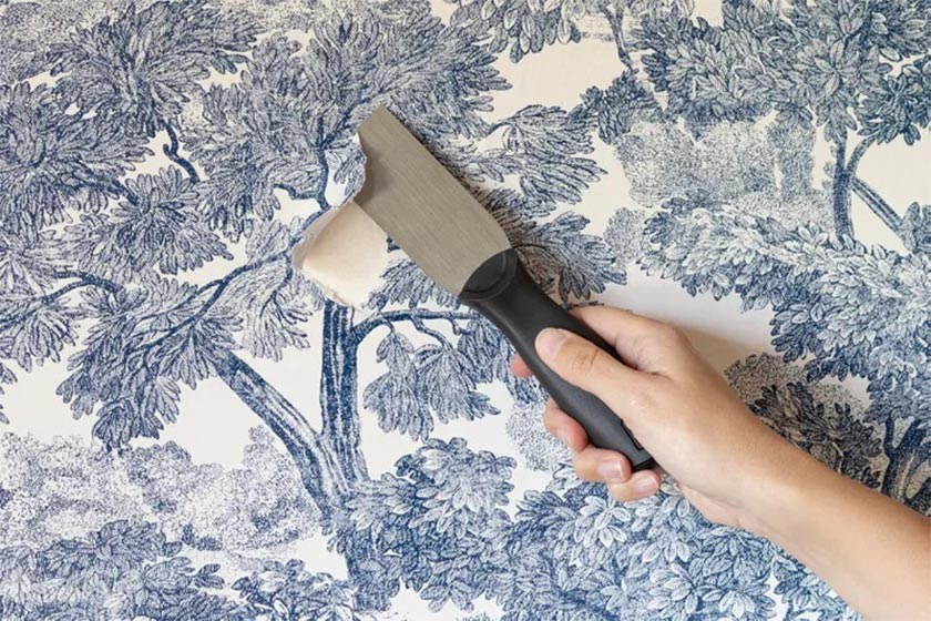 کندن کاغذ دیواری