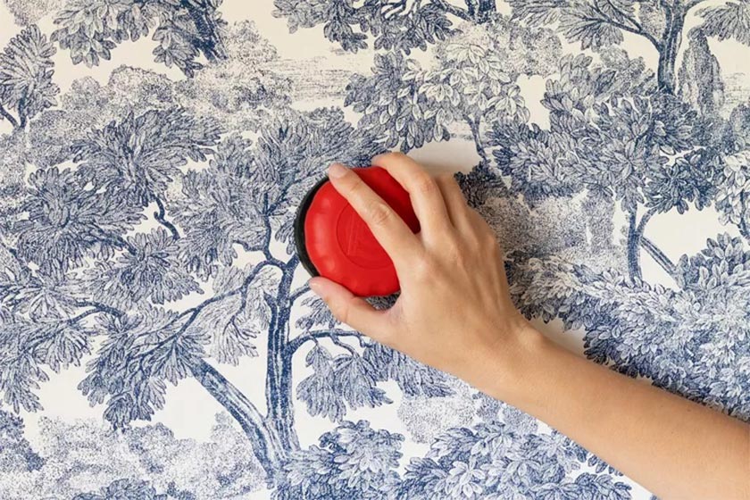 کندن کاغذ دیواری