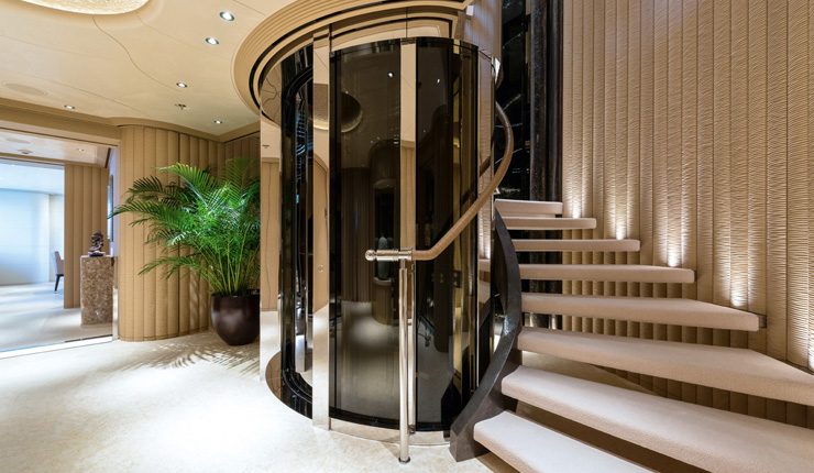 راحتی در آسانسور