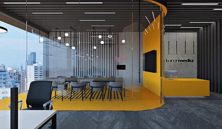 طراحی دکوراسیون اداری مدرن